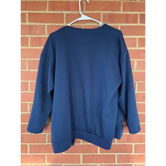 Vintage Navy Blue Cardigan - Picture 5 of 5